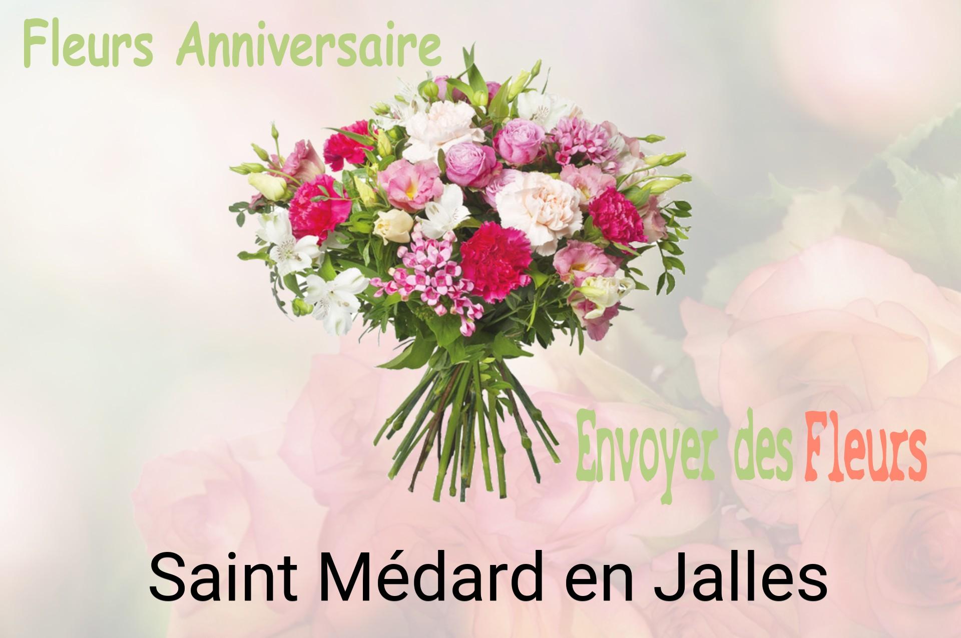 Bouquet de fleurs d’anniversaire livré à Saint-Médard-en-Jalles