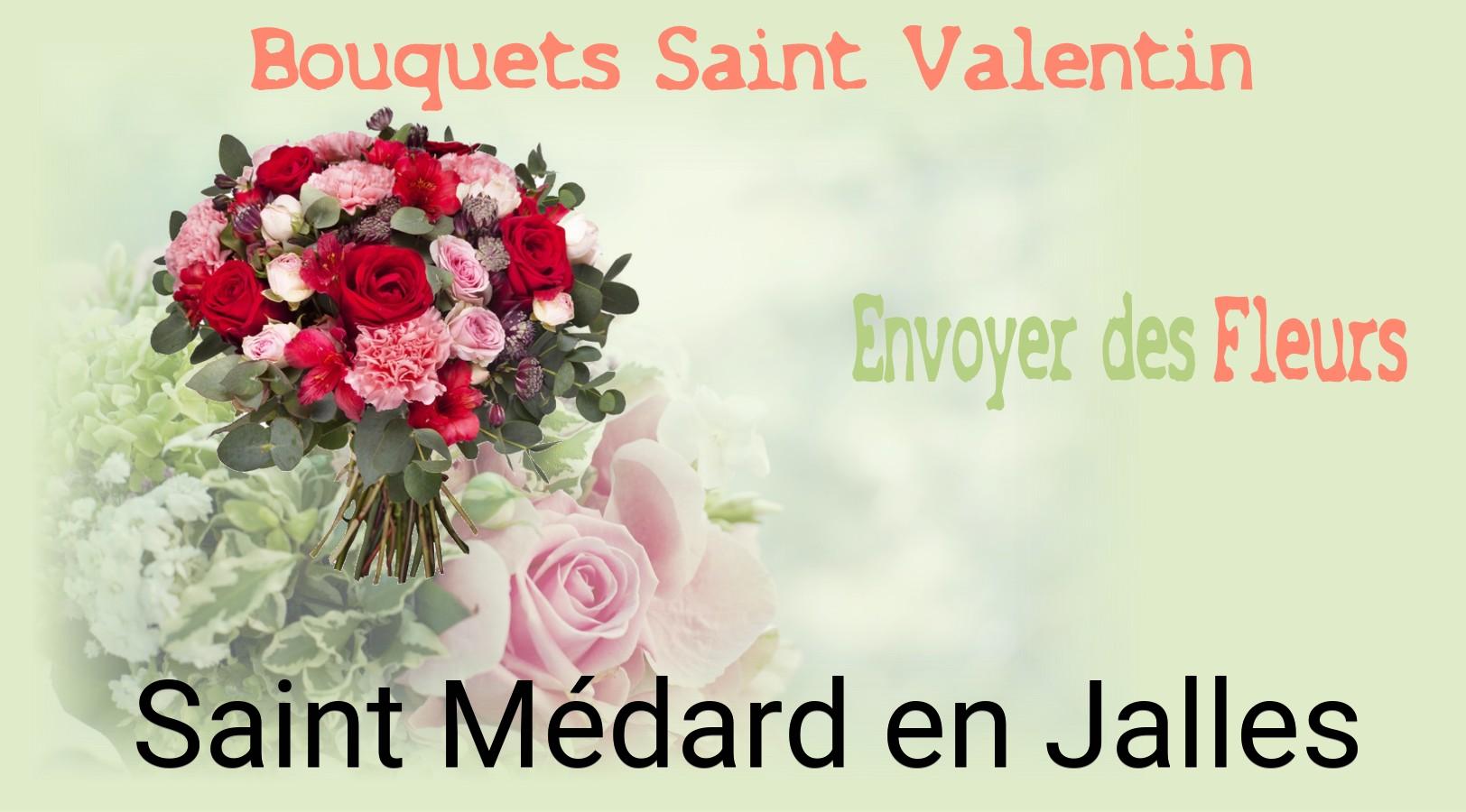 Roses de Saint-Valentin livrées à Saint-Médard-en-Jalles